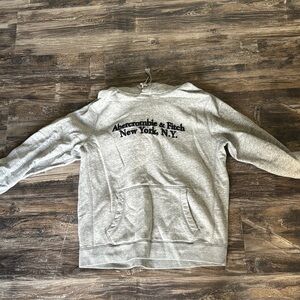 Abercrombie & Fitch Gray Hoodie